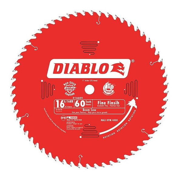 Diablo 16-5/16",60-Teeth Circular Saw Blade D1660X