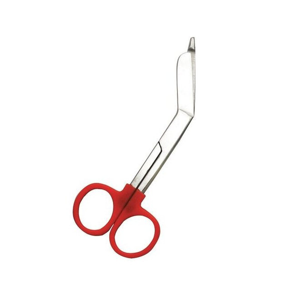 Emi Colorband Scissor,5-1/2 In. L,Red,Steel 310 RED