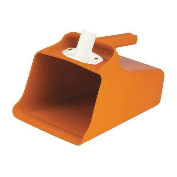 Remco Mega Scoop, Polypropylene, Orange, 128 oz. 65527