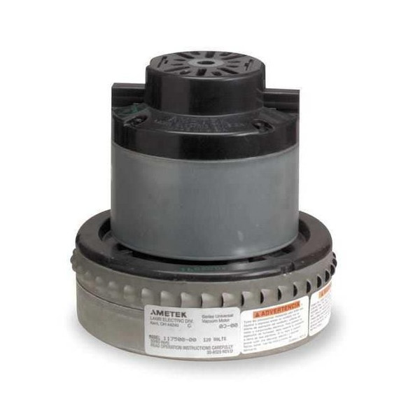 Ametek Vacuum Mtr/Blwr,Peripheral,2 Stge,1 Spd 117508-00