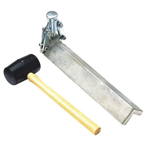 Westward Cornerbead Clincher w/Mallet,13-1/2 x 3 13A765