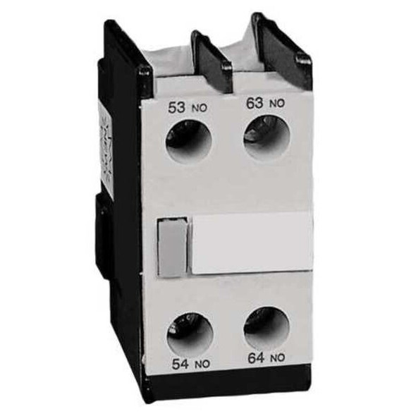 Dayton Auxiliary Contact, 0NO/2NC, 2.5 A 6EAT1 Dayton Auxiliary Contact, 0NO/2NC, 2.5 A 6EAT1