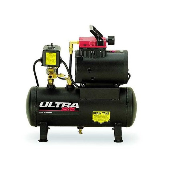 Thomas Air Compressor,0.5 HP,115V,125 psi T-617 HDN