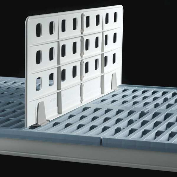 Metro Shelf Divider,8 H x 1 in. W,PK6 MUD24-8