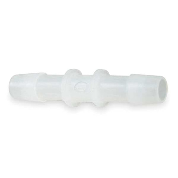 Eldon James Straight Coupler,1/2 In,Barbed,PVC,PK5 C0-8NK