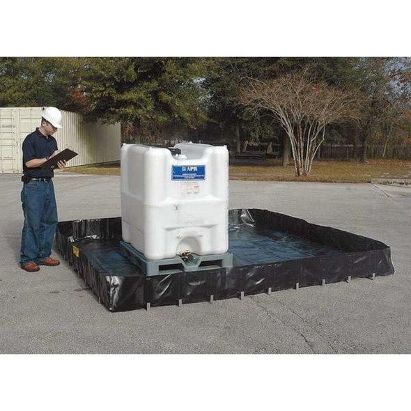 Ultratech Containment Berm, Economy Model, 6 ft x 6 ft 8251