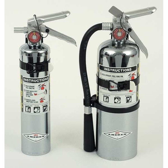 Fire Extinguisher, 2.5 lb Capacity, Class ABC ,UL Rating1A:10B:C ,Monoammonium Phosphate