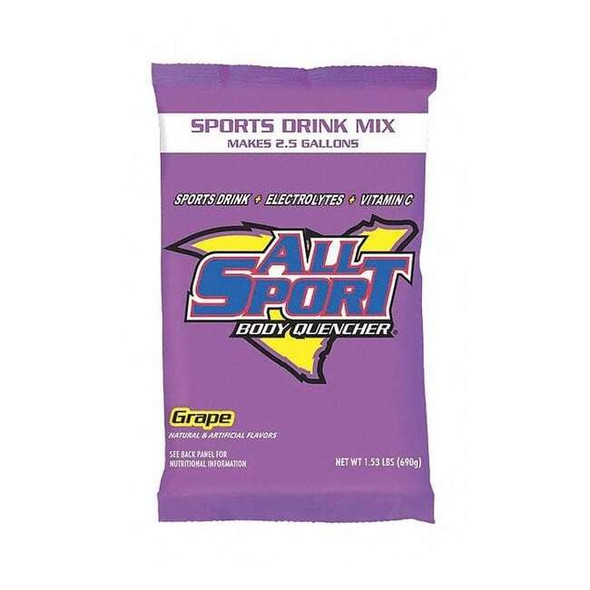 All Sport Sports Drink Mix,Grape Flavor 10125070