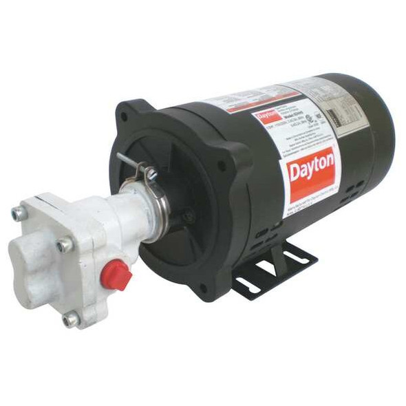 Dayton Hot Oil Cooking Pump, 1/2 HP, 115/230V 6DHJ0