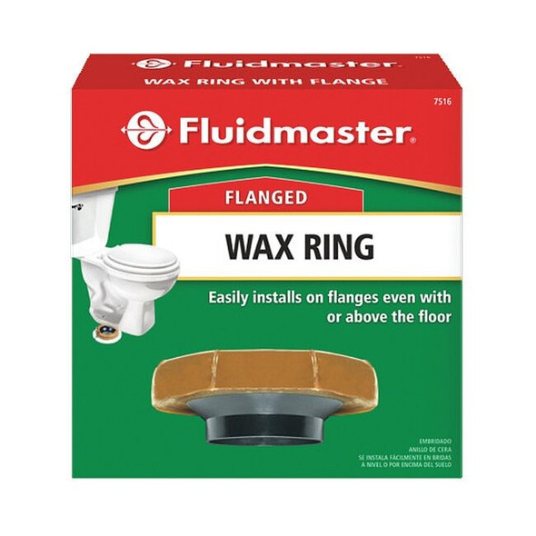 Fluidmaster Wax Toilet Bowl Gasket With Flange 7516