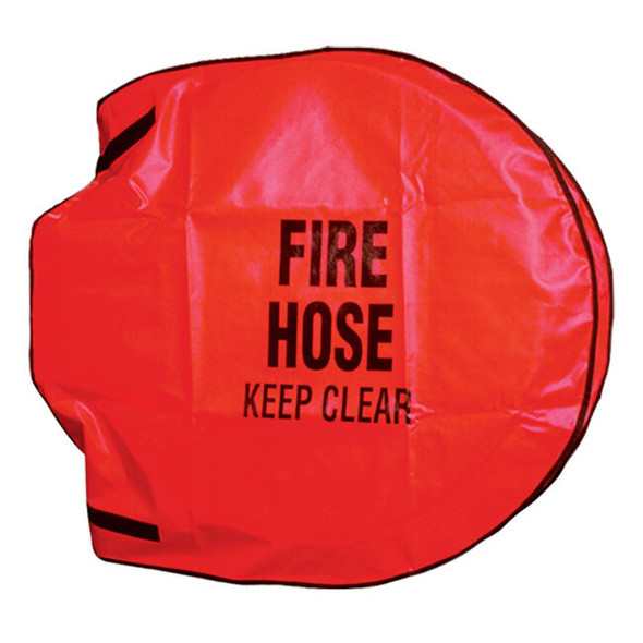 Hose Reel Cover, 20"L x 19"H x 5"W, Red, 1/Each