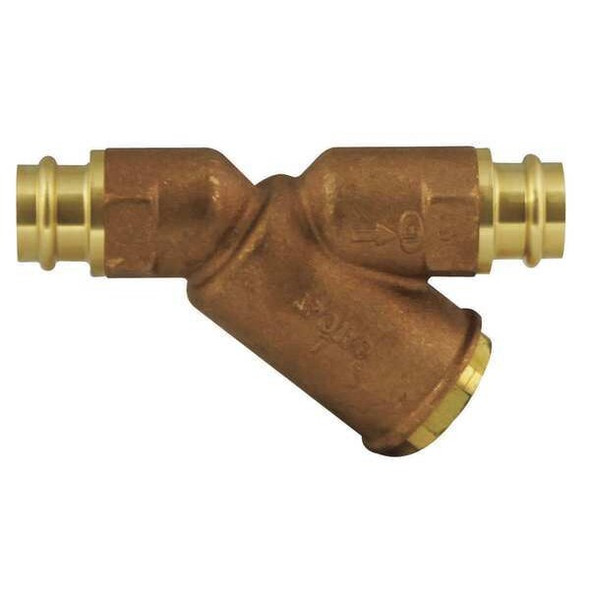 Apollo Valves Y Strainer, 1" Pipe, Press, Lead Free Bronze, 250 psi 59LF005P2PR