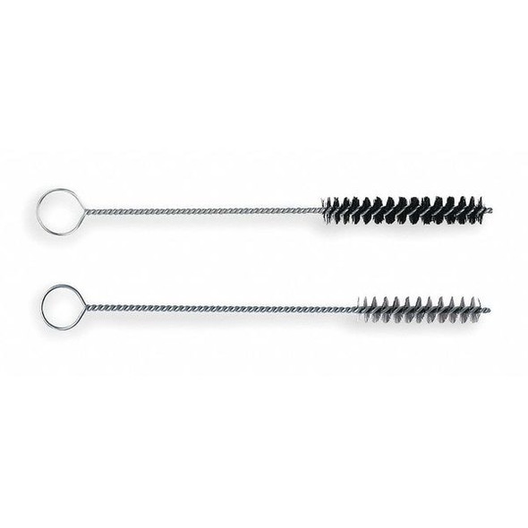 Manufacturer Varies Wire Brush, 8.125 in L, 3/8 in Dia. 11M973