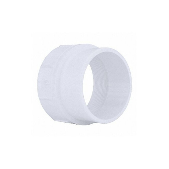 Manufacturer Varies PVC Cleanout Adapter, FNPT x Spigot, 4 in Pipe Size 1WKG3