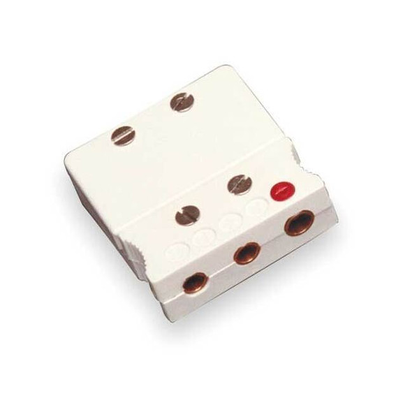 Tempco Thermocouple Jack, White, Type U, Jack TCA-102-130