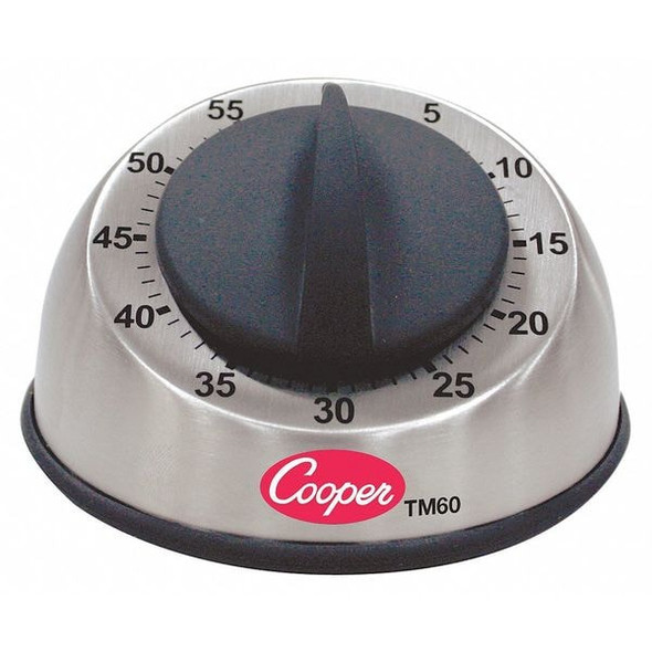 Cooper-Atkins Timer,Mechanical,60Min TM60-0-8