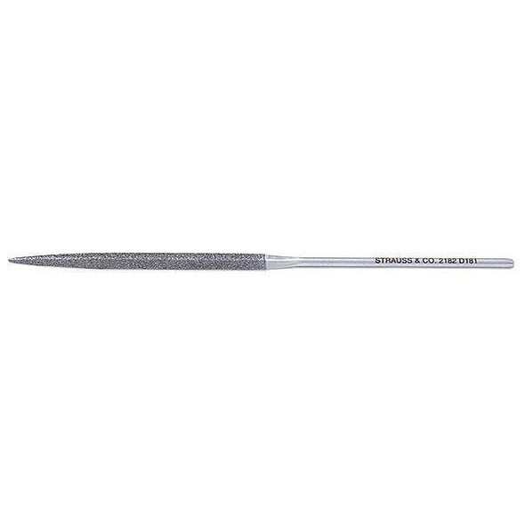 Strauss Needle File, Swiss, Slitting, 5-1/2 In. L NF2182D126