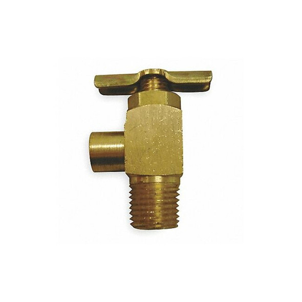 Eaton Aeroquip Drain Cock,Brass,MNPT,1/8 In 150