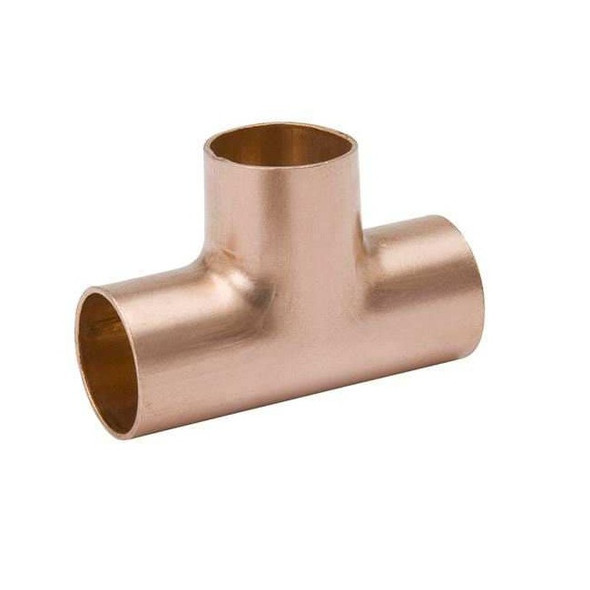 Streamline Tee,Copper,Cup1/4",Cup1/4",Cup1/4" W 40313