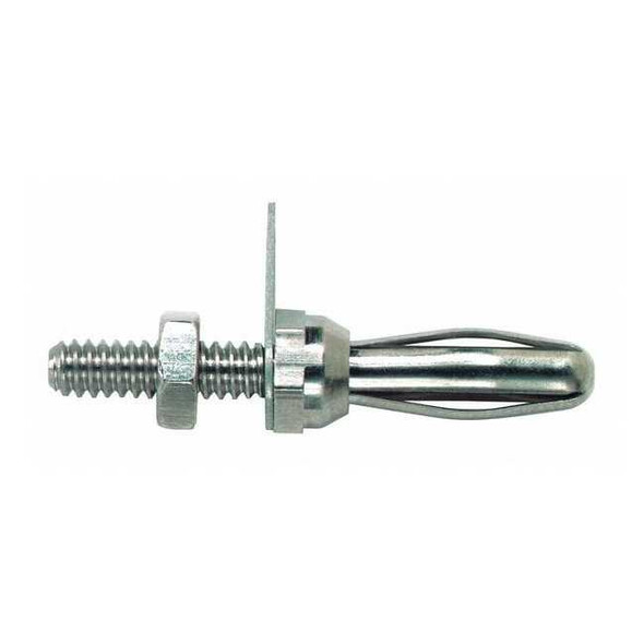 Pomona Electronics BananaPlug,Silver,5000V,15A,1/2in,PK10 3263