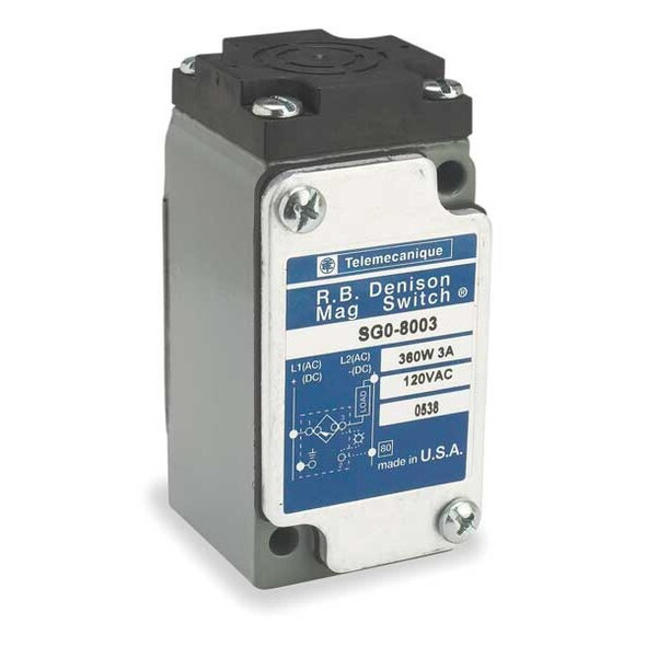Telemecanique Sensors Rectangular Proximity Sensor, 120 V SG08003 Telemecanique Sensors Rectangular Proximity Sensor, 120 V SG08003