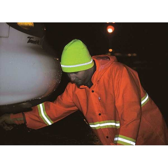 Occunomix Knit Cap,Yellow,Universal LUX-KCR-Y-P