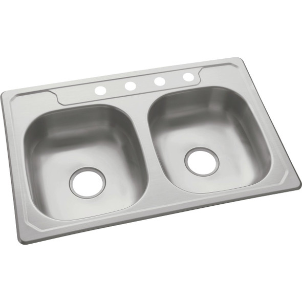 Sterling Stlg Midtn 33x22x6 Sink 14633-4-NA