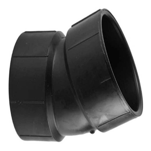 Manufacturer Varies ABS, 22-1/2 Elbow, 2 in, 2 in 1WJB4