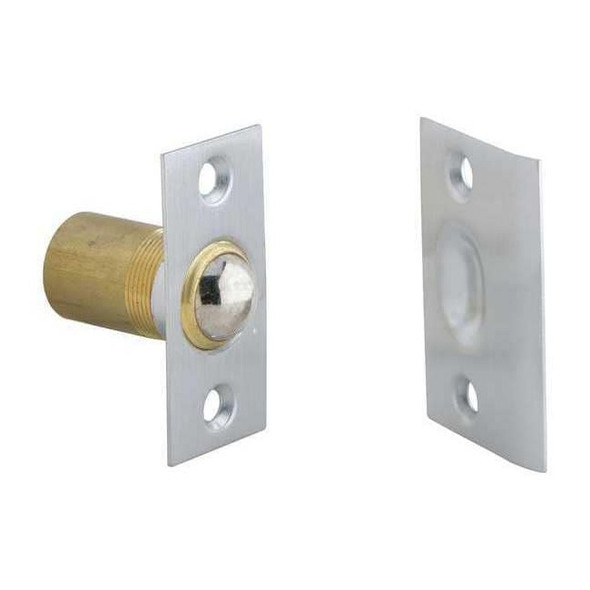 Ives Ball Catch,3.5 lb.,Chrome,1-3/8 in.L 347B26D