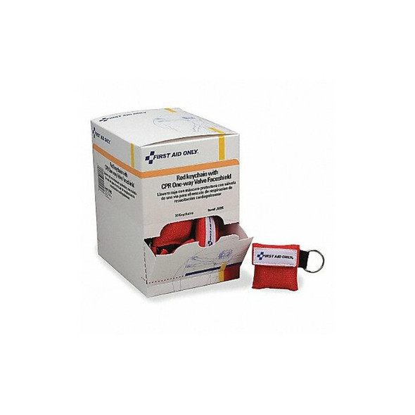 CPR Faceshield, Cardboard Box, 30 Components, 1 People Served