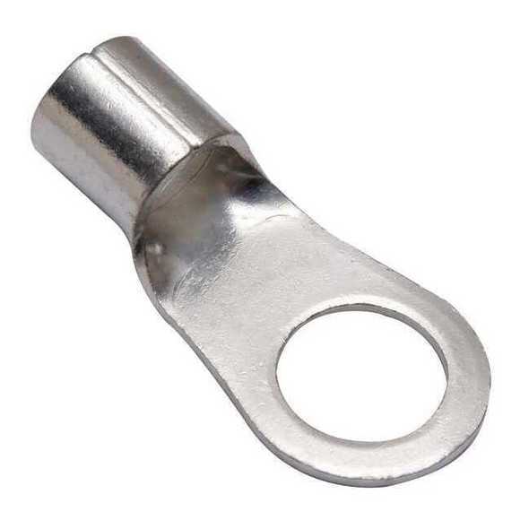 One-Hole Compression Lug, 3/0 AWG Max, 3/4 in Stud, Long Barrel, Copper, None