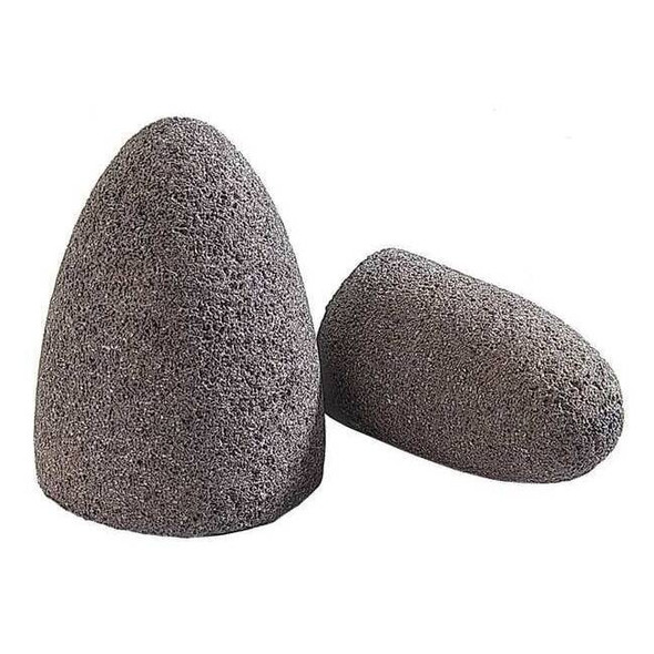 Norton Abrasives Grinding Cone,1-1/2 Dia,3 L,20GR,ZA 61463644230