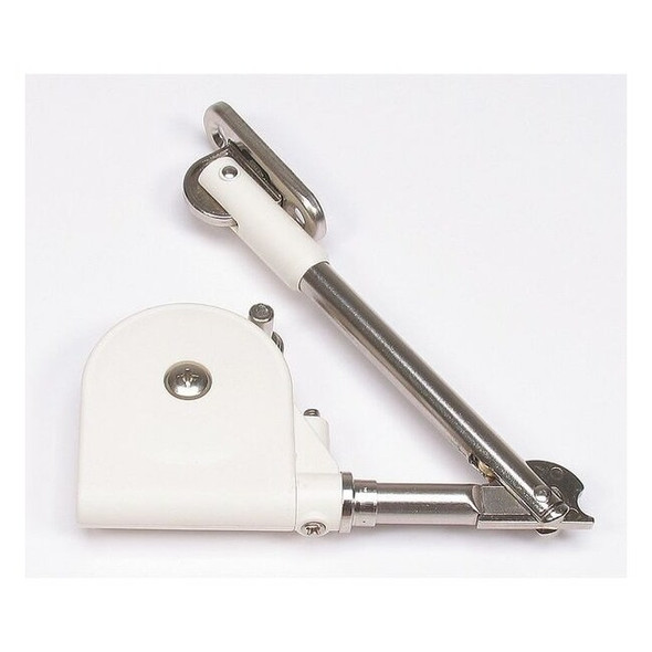 Sugatsune Lid Support,Plastic; Steel; Zinc Alloy SDS-C301N/WHT