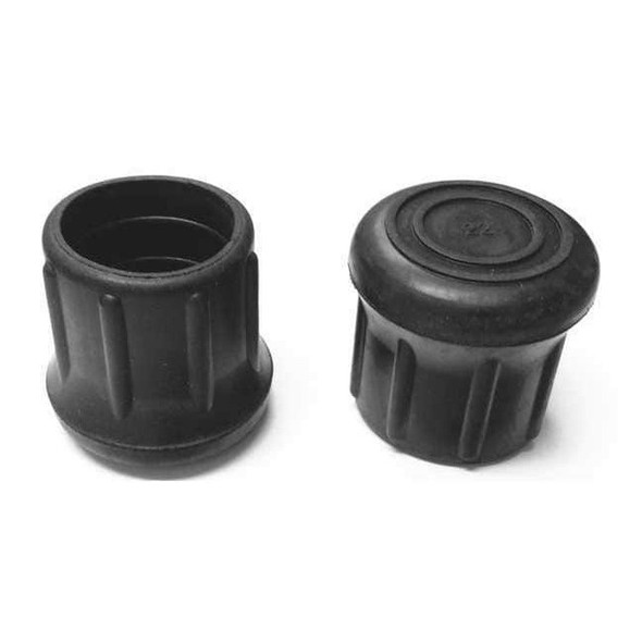 Manufacturer Varies Protective Leg Tip, SlipOn, Rd, 1-7/32", PK5 LTB22BE/W