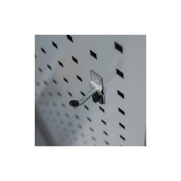 Kennedy Single Rod Pegboard Hook,3" L,3/4" W,PK10 99822