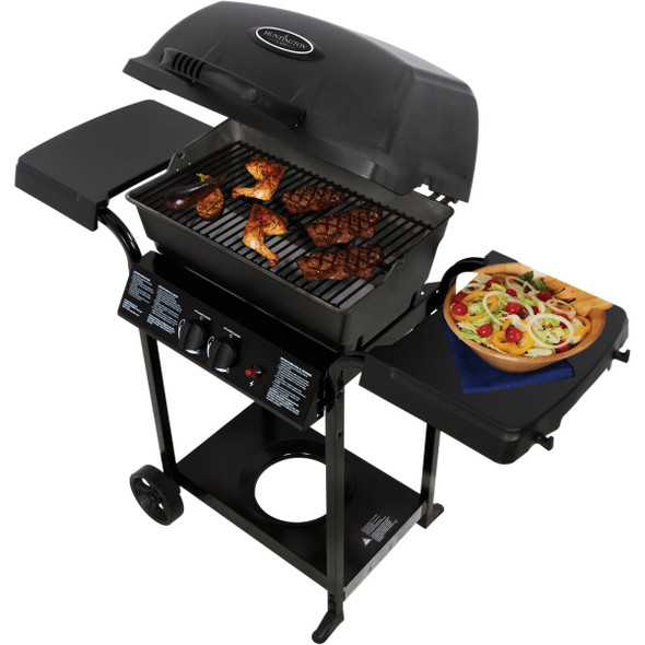 Huntington 2-Burner Black 25,000 BTU LP Gas Grill 24025HNT 808692