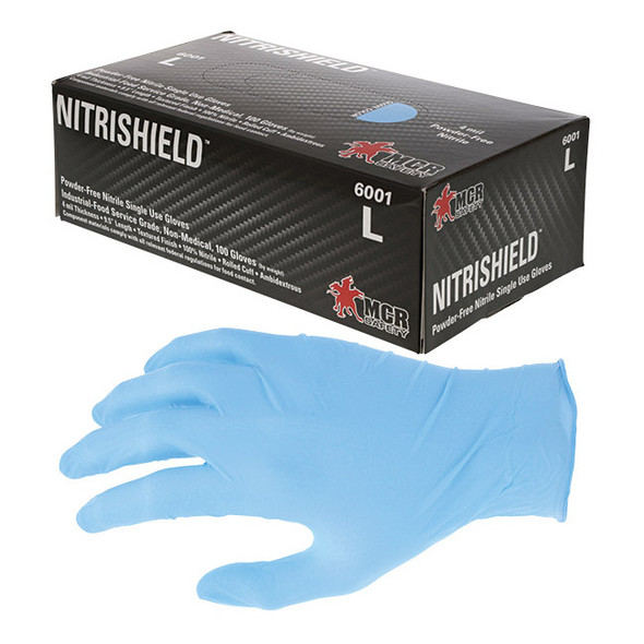 MCR Safety® NitriShield™ Disposable Nitrile Gloves