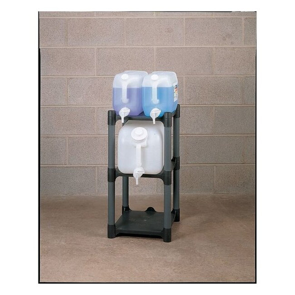 Manufacturer Varies Carboy Dispensing Rack, Plastic, Gray, 4 ft H 190104