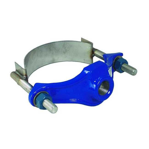 Smith-Blair Saddle Clamp,2"Pipe Size,1"NPT Outlet 31500025608000