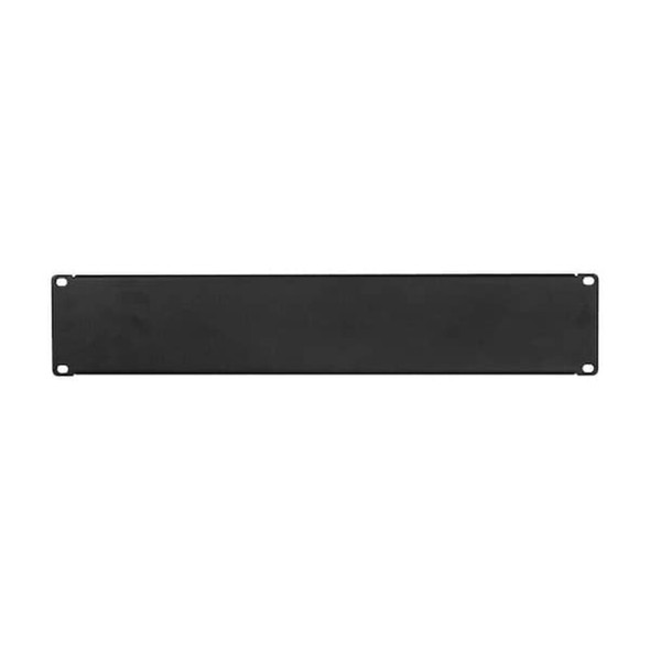 Monoprice Blank 2U Panel,3.5" H x 19" W x 1" D 7262