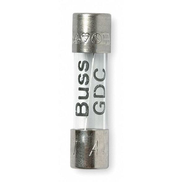 Eaton Bussmann Fuse,800mA,Glass,GDC Series,PK5 GDC-800MA