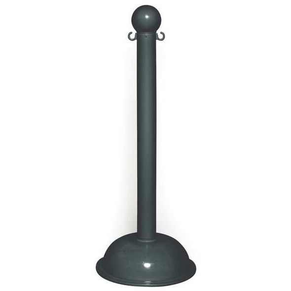 Manufacturer Varies 3" Diameter Plastic Stanchion - Black, (4-pack) 99903-4