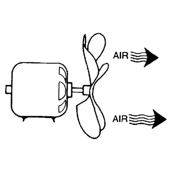 Dayton Propeller,Dia 7 3/4 In,40 Deg Pitch 2PYR4