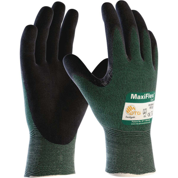 MaxiFlex Cut Men's Large Nitrile Coated Glove 34-8743T/L