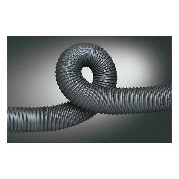 Hi-Tech Duravent Ducting Hose,1-1/4 In. ID,25 ft. L,Poly 2105-0125-1225