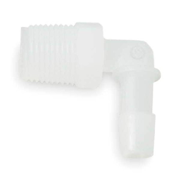 Eldon James Elbow, PVDF, Barbed 1 in, MNPT 1 in,PK5 L16-16NK