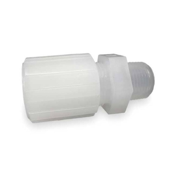 Parker Strt, PFA, MNPT 1/2 in, Tube 1/2 in FAMS-88