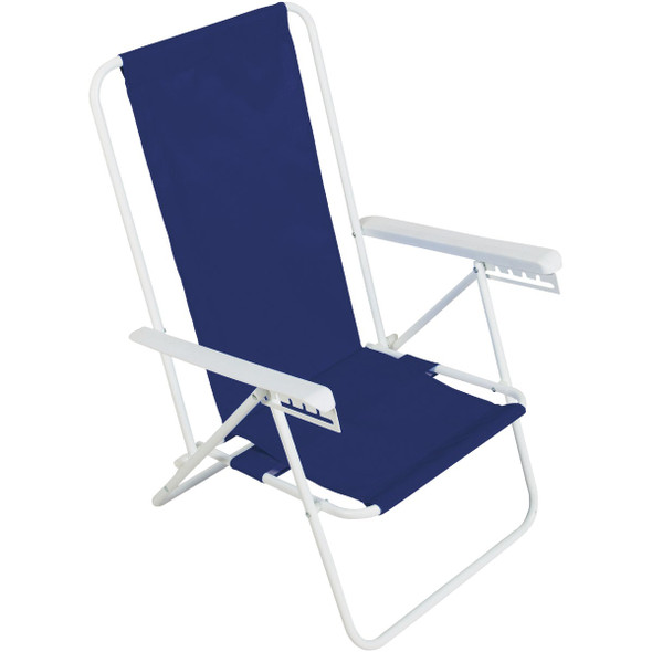Rio Brands 6-Position Polyester Powder Coated Steel Frame Ipanema Beach Chair Rio Brands 6-Position Polyester Powder Coated Steel Frame Ipanema Beach Chair