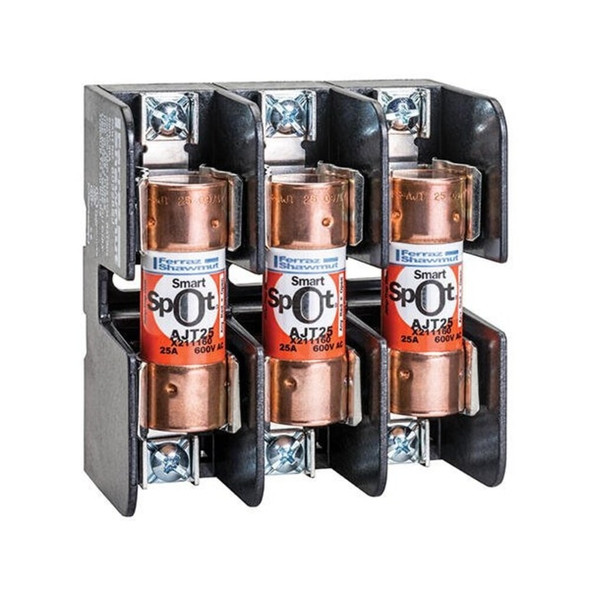 Mersen UL Class Fuse, J Class, Time-Delay, 1.5A, 600V AC AJT1-1-2N
