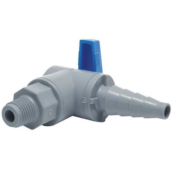 Manufacturer Varies Manual 2-Way Ball Valve,NPT,PVC PVC 657-4MTB-F
